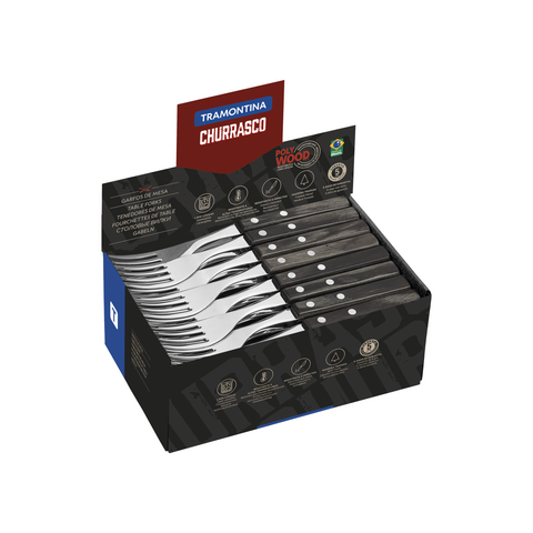 Tenedor sierrita Tramontina (pack x6)