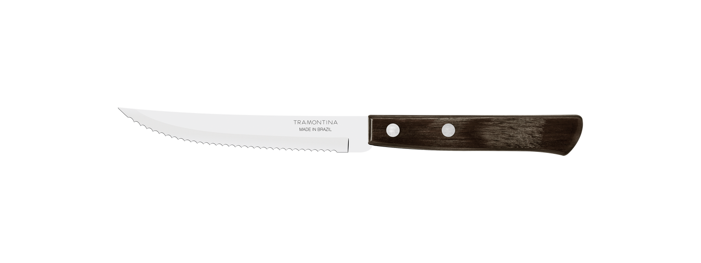 Tenedor y cuchillo sierrita