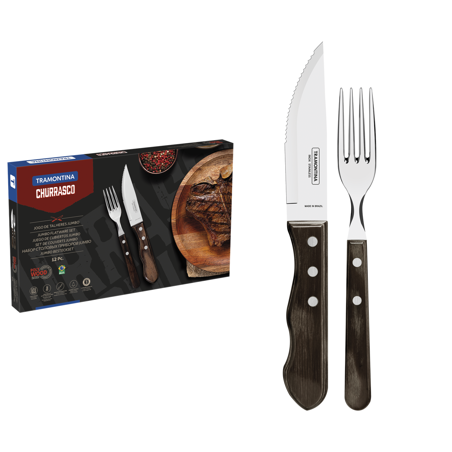 Set Jumbo Polywood 12 piezas
