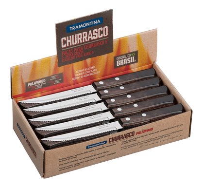 Tenedor y cuchillo sierrita
