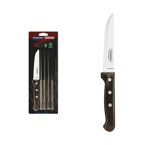 Cuchillo Jumbo Polywood para asado