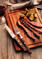 Cuchillos Jumbo Polywood para asado