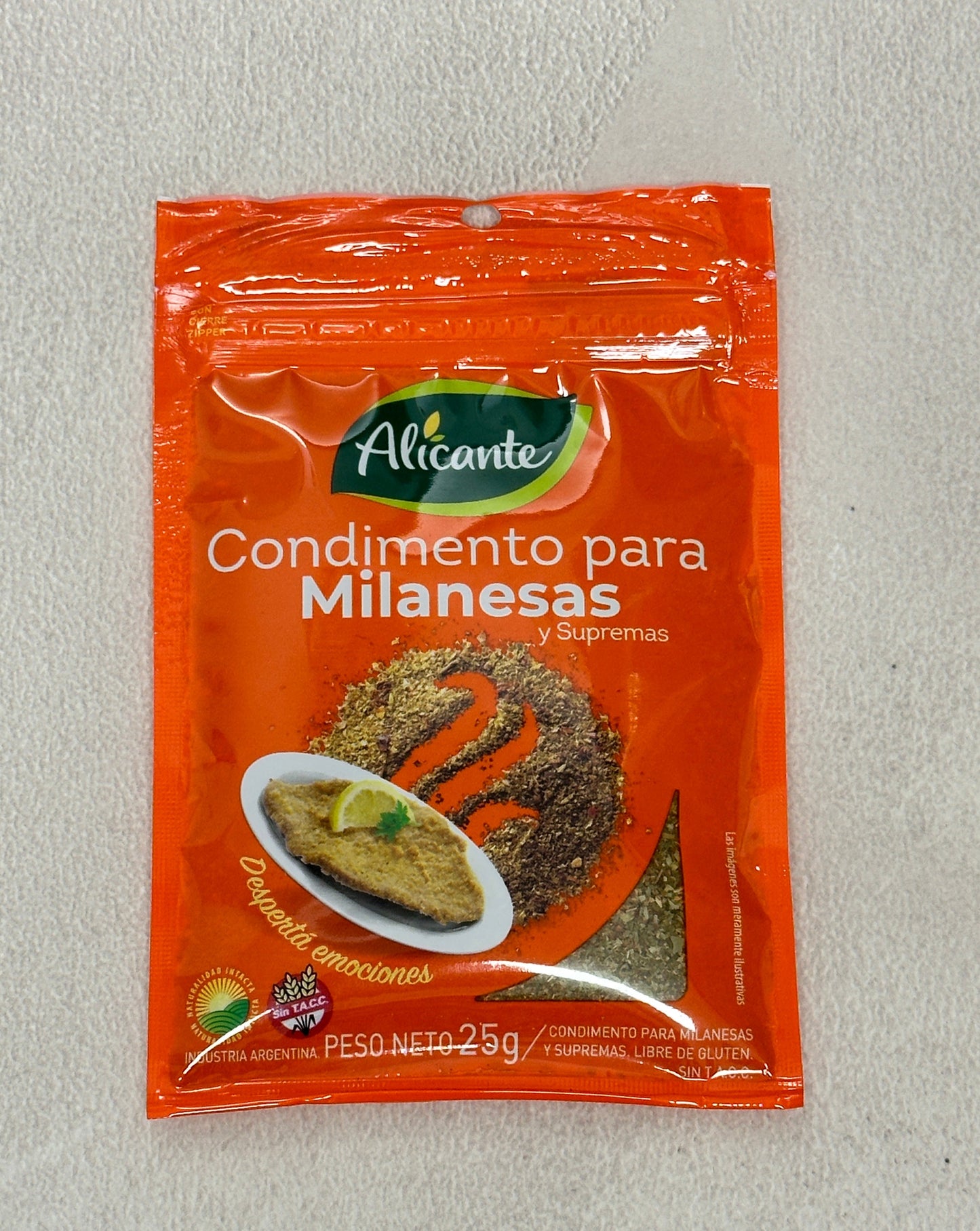 Tempero para milanesa